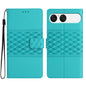 Diamond Embossed Skin Feel Leather Phone Case, For Sony Xperia 10 VII, For Sony Xperia 10 VI, For Sony Xperia 1 VI