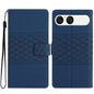 Diamond Embossed Skin Feel Leather Phone Case, For Sony Xperia 10 VII, For Sony Xperia 10 VI, For Sony Xperia 1 VI