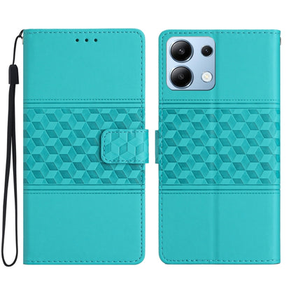 Diamond Embossed Skin Feel Leather Phone Case