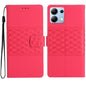 Diamond Embossed Skin Feel Leather Phone Case