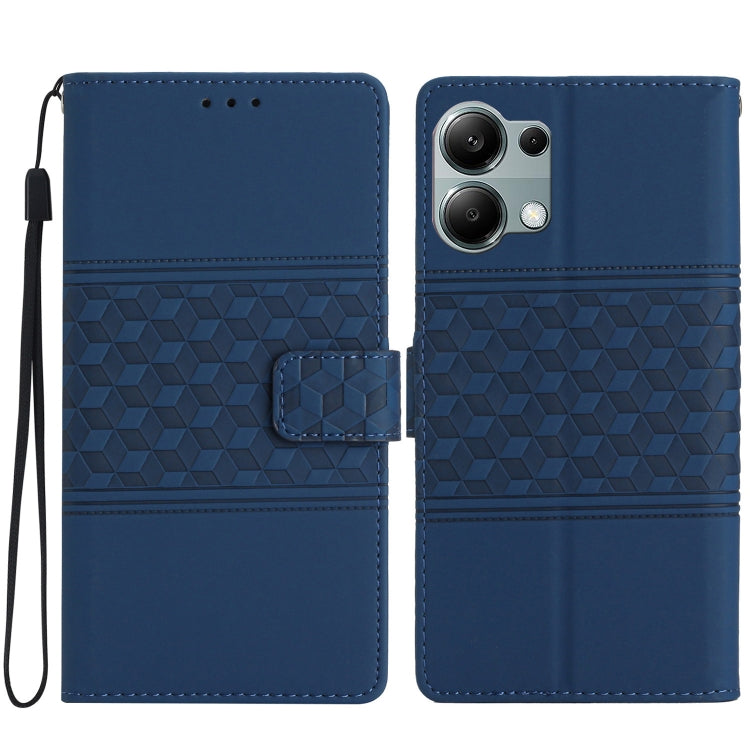 Diamond Embossed Skin Feel Leather Phone Case