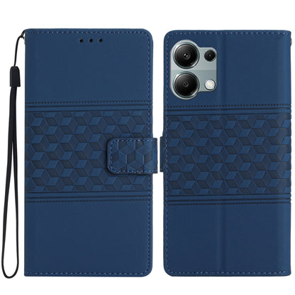 Diamond Embossed Skin Feel Leather Phone Case