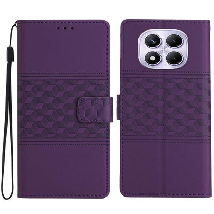 Diamond Embossed Skin Feel Leather Phone Case