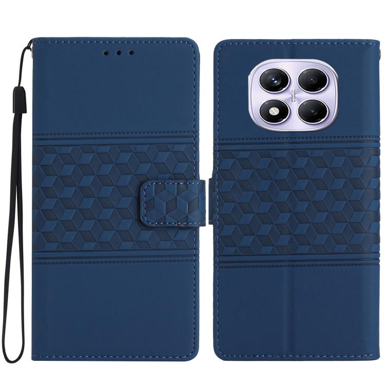 Diamond Embossed Skin Feel Leather Phone Case