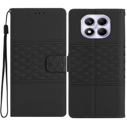 Diamond Embossed Skin Feel Leather Phone Case