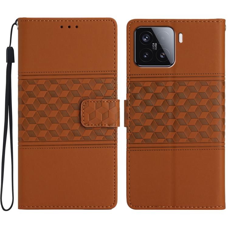 Diamond Embossed Skin Feel Leather Phone Case