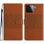 Diamond Embossed Skin Feel Leather Phone Case