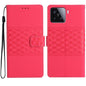 Diamond Embossed Skin Feel Leather Phone Case