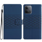 Diamond Embossed Skin Feel Leather Phone Case