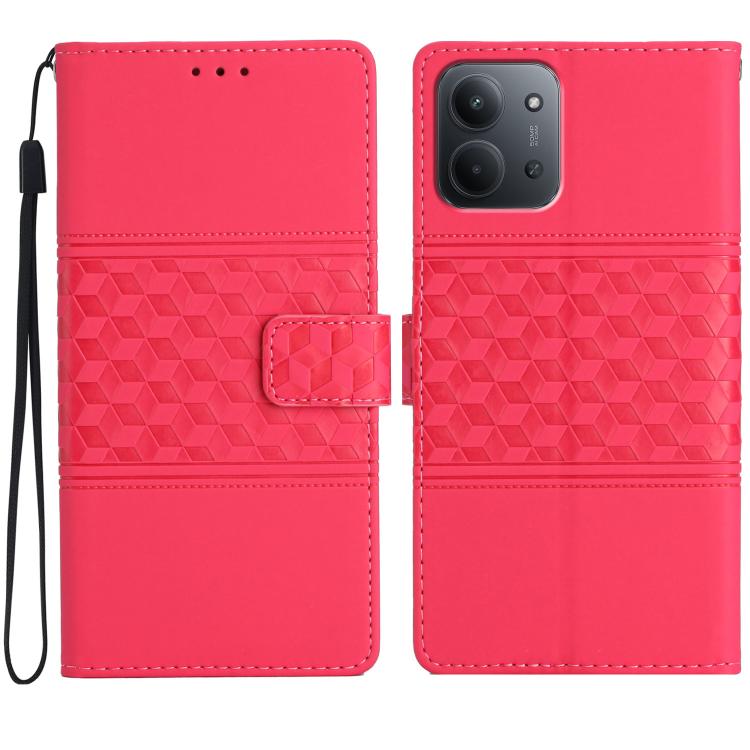 Diamond Embossed Skin Feel Leather Phone Case, For Redmi K90 Pro Max/Poco F8 Ultra, For Redmi K90/Poco F8 Pro, For Redmi 15C 5G/4G EU 173mm, For Redmi 15 5G Global/15 4G SEA 169.5