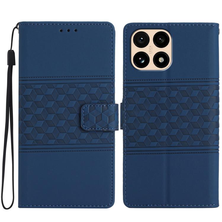 Diamond Embossed Skin Feel Leather Phone Case