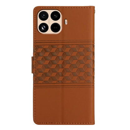 Diamond Embossed Skin Feel Leather Phone Case