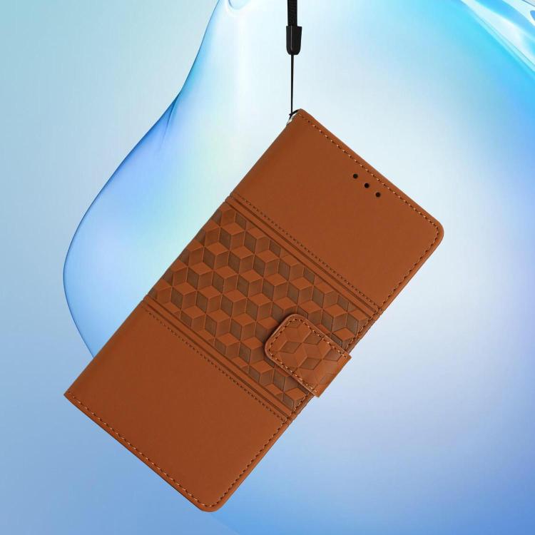 Diamond Embossed Skin Feel Leather Phone Case