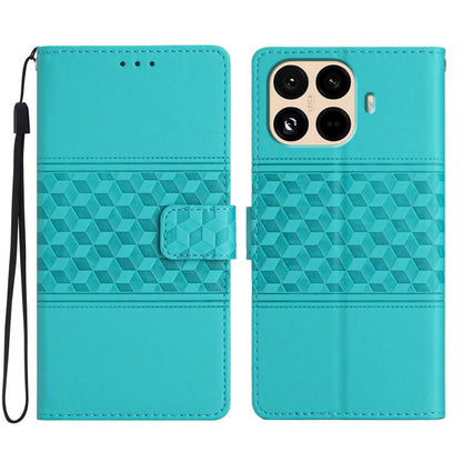 Diamond Embossed Skin Feel Leather Phone Case