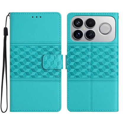 Diamond Embossed Skin Feel Leather Phone Case, For Redmi K90 Pro Max/Poco F8 Ultra, For Redmi K90/Poco F8 Pro, For Redmi 15C 5G/4G EU 173mm, For Redmi 15 5G Global/15 4G SEA 169.5
