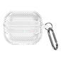 Carbon Fiber Texture Earphone Protective Case with Carabiner, For Samsung Galaxy Buds3 / 3 Pro