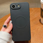 Solid Color Liquid Silicone MagSafe Magnetic Phone Case, For iPhone 17e / 16e