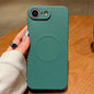 Solid Color Liquid Silicone MagSafe Magnetic Phone Case, For iPhone 17e / 16e