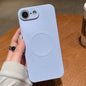 Solid Color Liquid Silicone MagSafe Magnetic Phone Case, For iPhone 17e / 16e