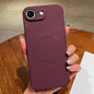 Solid Color Liquid Silicone MagSafe Magnetic Phone Case, For iPhone 17e / 16e
