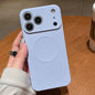 Solid Color Liquid Silicone MagSafe Magnetic Phone Case, For iPhone 17 Pro Max