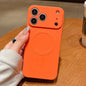 Solid Color Liquid Silicone MagSafe Magnetic Phone Case, For iPhone 17 Pro