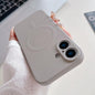 Solid Color Liquid Silicone MagSafe Magnetic Phone Case, For iPhone 17