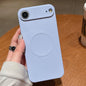 Solid Color Liquid Silicone MagSafe Magnetic Phone Case, For iPhone Air