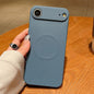 Solid Color Liquid Silicone MagSafe Magnetic Phone Case, For iPhone Air