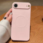Solid Color Liquid Silicone MagSafe Magnetic Phone Case, For iPhone Air