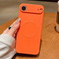 Solid Color Liquid Silicone MagSafe Magnetic Phone Case, For iPhone Air