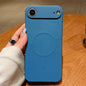 Solid Color Liquid Silicone MagSafe Magnetic Phone Case, For iPhone Air