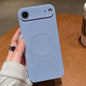 Solid Color Liquid Silicone MagSafe Magnetic Phone Case, For iPhone Air