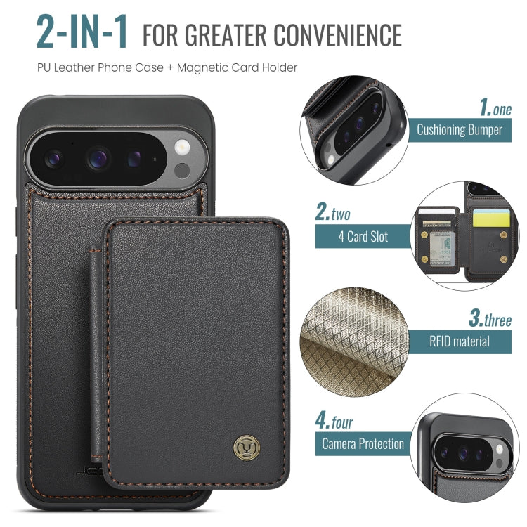 JEEHOOD J05 Business Magnetic Style RFID Leather Phone Case