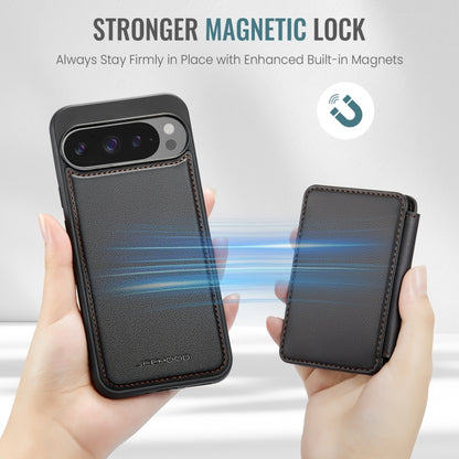 JEEHOOD J05 Business Magnetic Style RFID Leather Phone Case