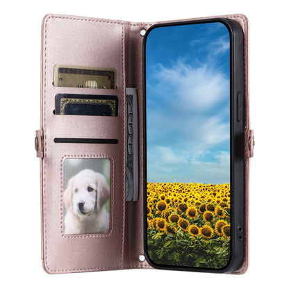 Wallet Multi-card Slot Leather Phone Case with Lanyard