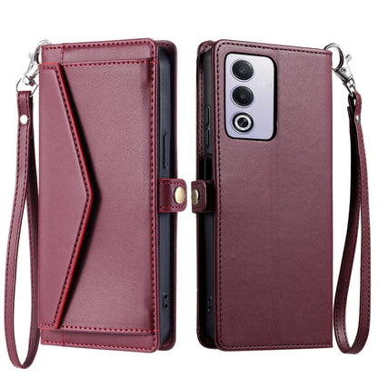 Wallet Multi-card Slot Leather Phone Case with Lanyard