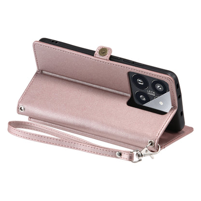 Wallet Multi-card Slot Leather Phone Case with Lanyard