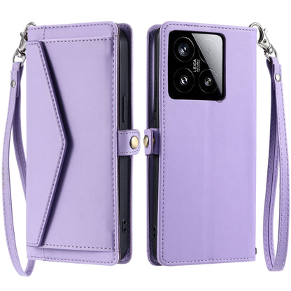 Wallet Multi-card Slot Leather Phone Case with Lanyard