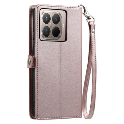 Wallet Multi-card Slot Leather Phone Case with Lanyard