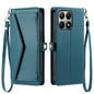 Wallet Multi-card Slot Leather Phone Case with Lanyard