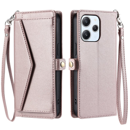 Wallet Multi-card Slot Leather Phone Case with Lanyard, Series 1