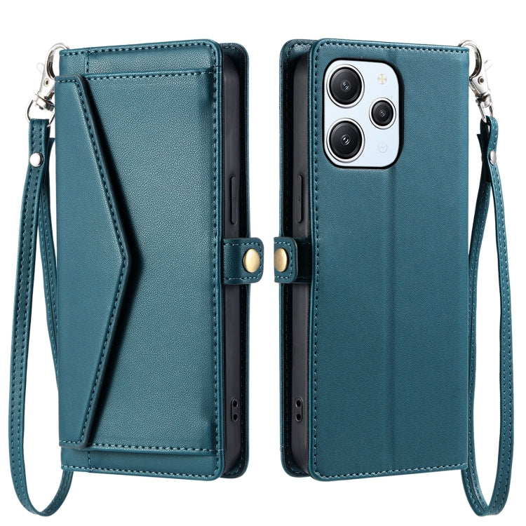 Wallet Multi-card Slot Leather Phone Case with Lanyard, Series 1