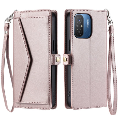 Wallet Multi-card Slot Leather Phone Case with Lanyard, Series 1