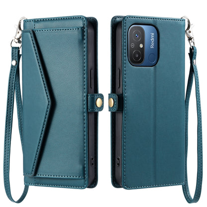 Wallet Multi-card Slot Leather Phone Case with Lanyard, Series 1