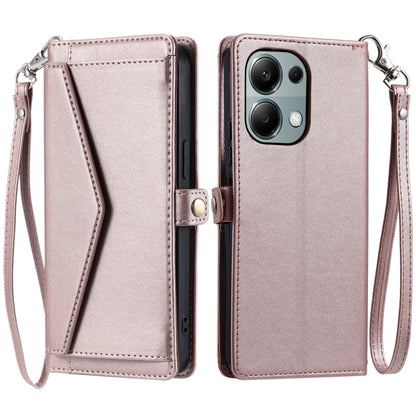 Wallet Multi-card Slot Leather Phone Case with Lanyard, Series 1