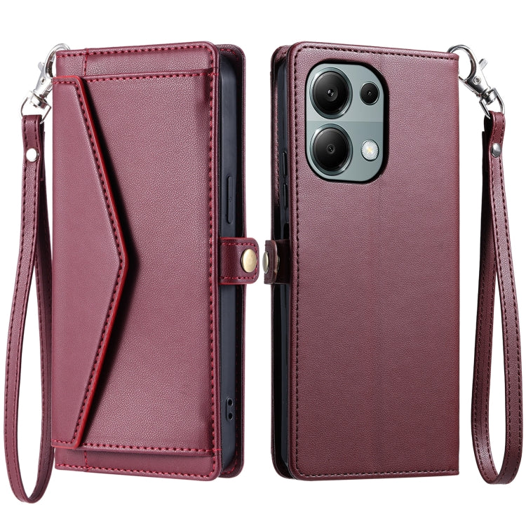 Wallet Multi-card Slot Leather Phone Case with Lanyard, Series 1