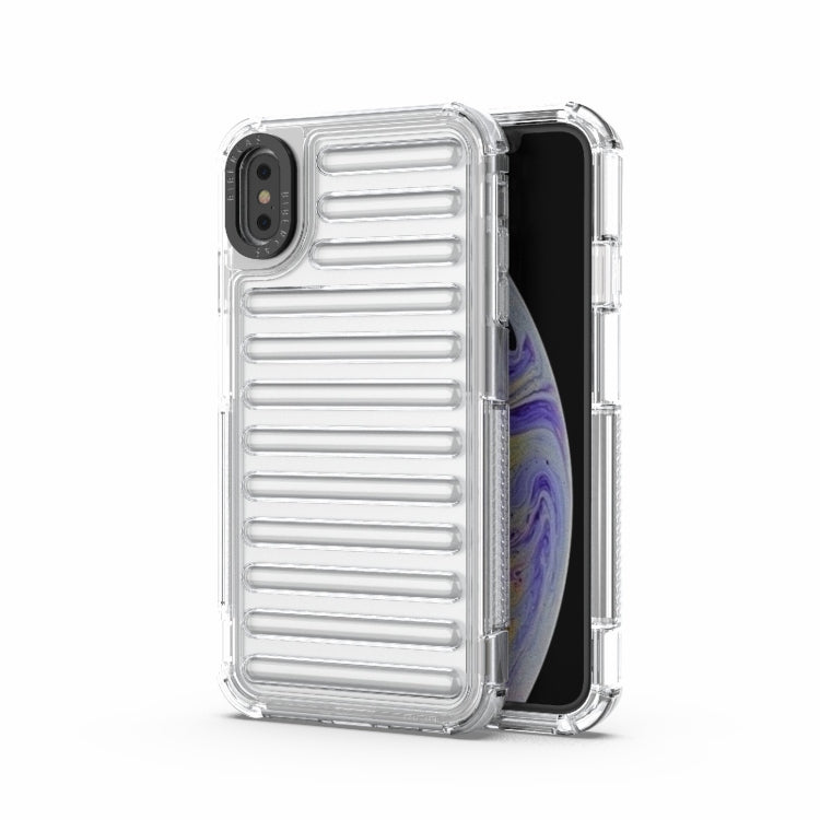 High Transparency TPU Hybrid PC Airbag Phone Case, For iPhone XS Max