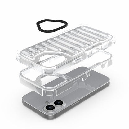 High Transparency TPU Hybrid PC Airbag Phone Case, For iPhone 17, For iPhone Air, For iPhone 16 Pro Max