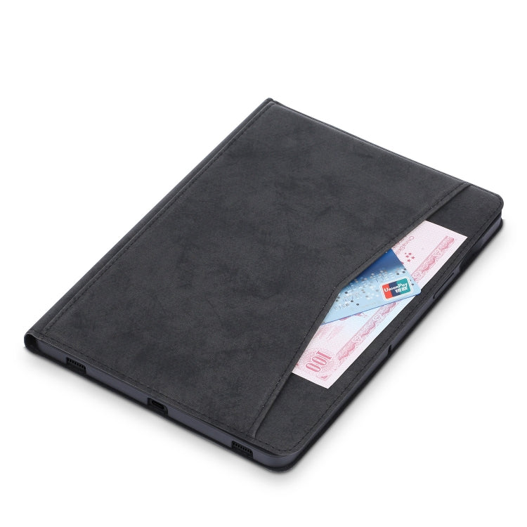 TPU Front Support Horizontal Flip Leather Case with Holder & Pen Slot & Sleep / Wake-up Functio